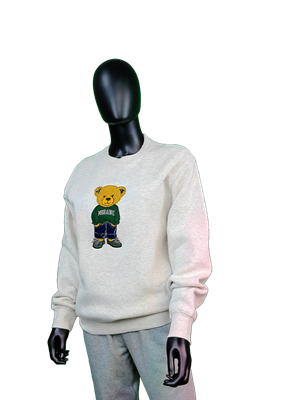 BIG COTTON TUMBLED CREW TEDDY BEAR